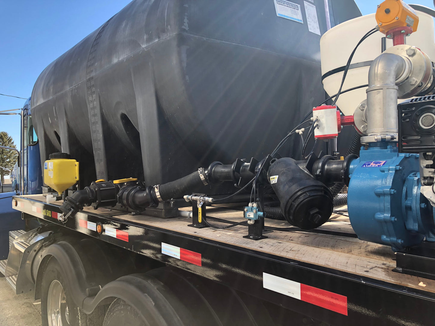 Free Standing Transport Storage Tank