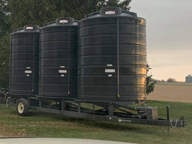 Cone Bottom Trailer (Triple) - 9000 Gal