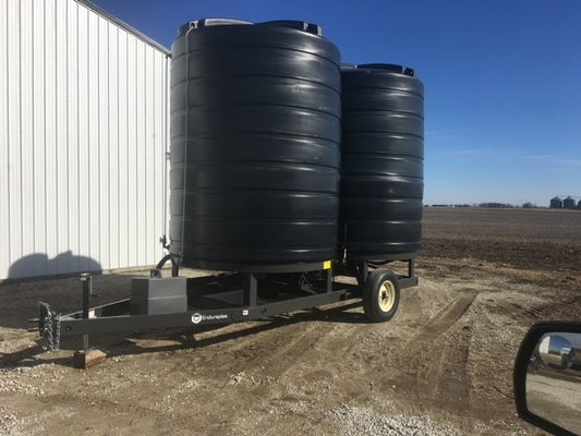 Cone Bottom Trailer (Double) - 6000 Gal